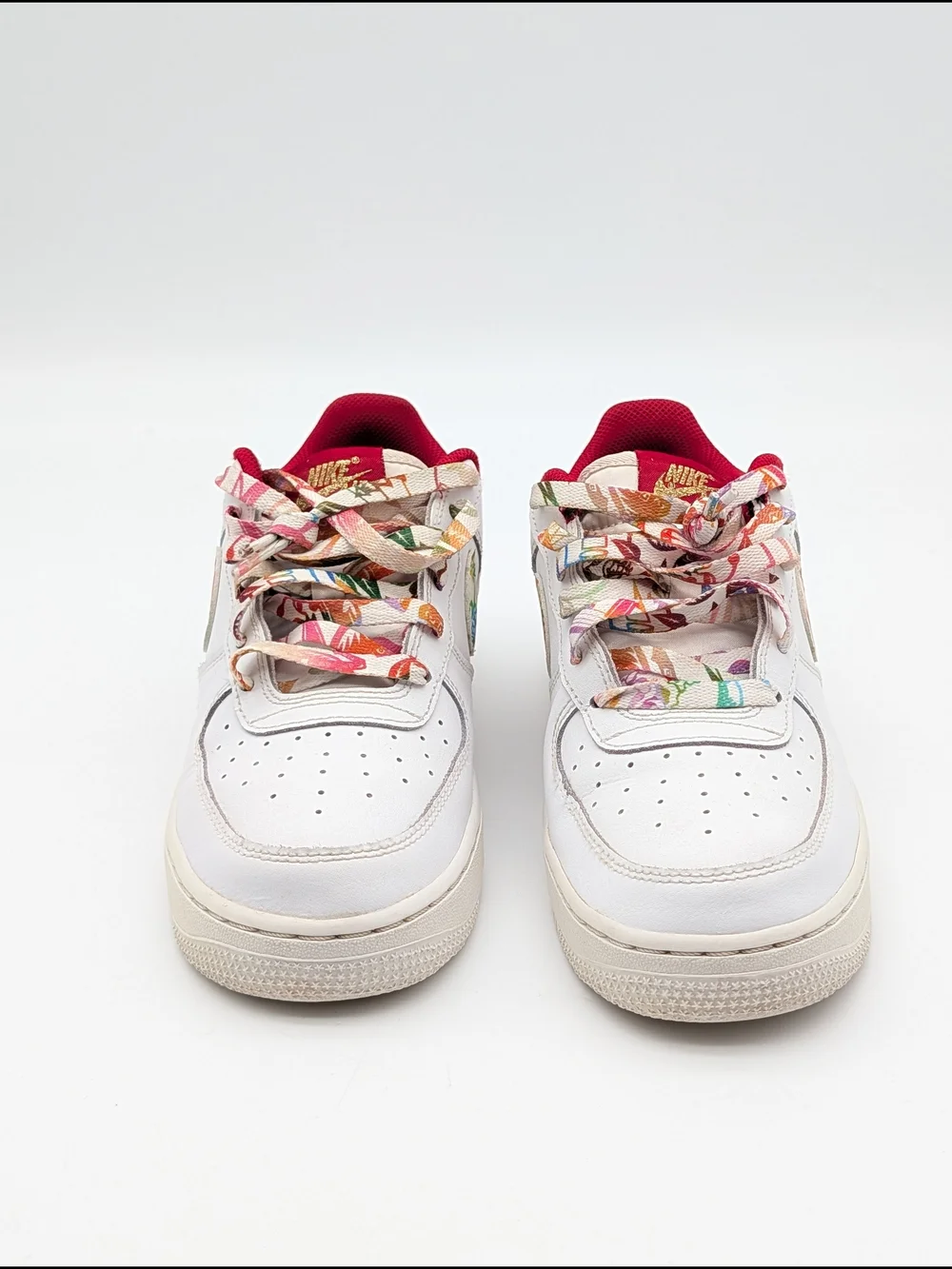 Nike Air Force 1 Chinese new year  size 6.5Y Red White CU2980-191